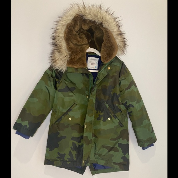 Crewcuts Other - Perfect Cond J Crew (Crewcuts) Camo Jacket, Sz 8